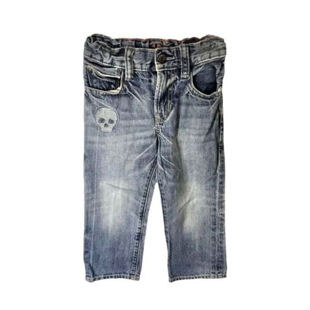 🔥 5 for $30 🔥 GAP Boys Distressed Skull Jeans | 3T
